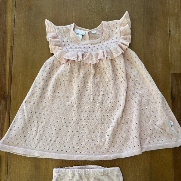 Elegant Baby Pointelle Dress - Picture 2 of 6